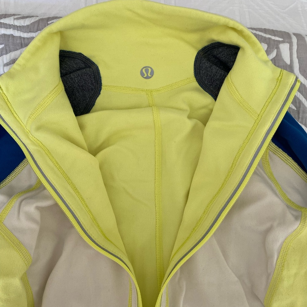 Lululemon Yellow and Blue Jacket